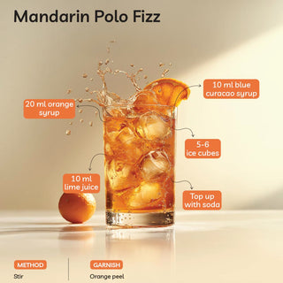 Mandarin Polo Fizz- Orange Syrup