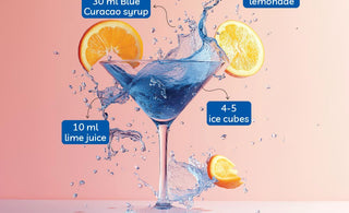 Blue Lagoon- Blue Curacao Syrup