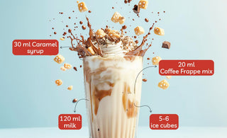 Caramello Coffee Frappe- Caramel Syrup