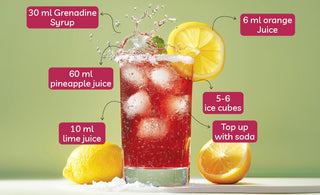 Citrus Cooler- Grenadine Syrup