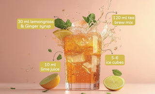 Ginger Grass Brew- Lemongrass & Ginger Syrup
