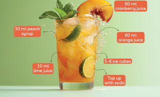 Peachy Sip- Peach Syrup