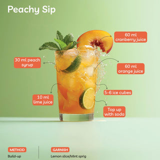 Peachy Sip- Peach Syrup