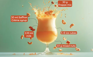 Saffron Royale Shake- Saffron Crème Syrup